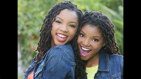 chloe bailey beyonce movie|chloe and halle pretty hurts.